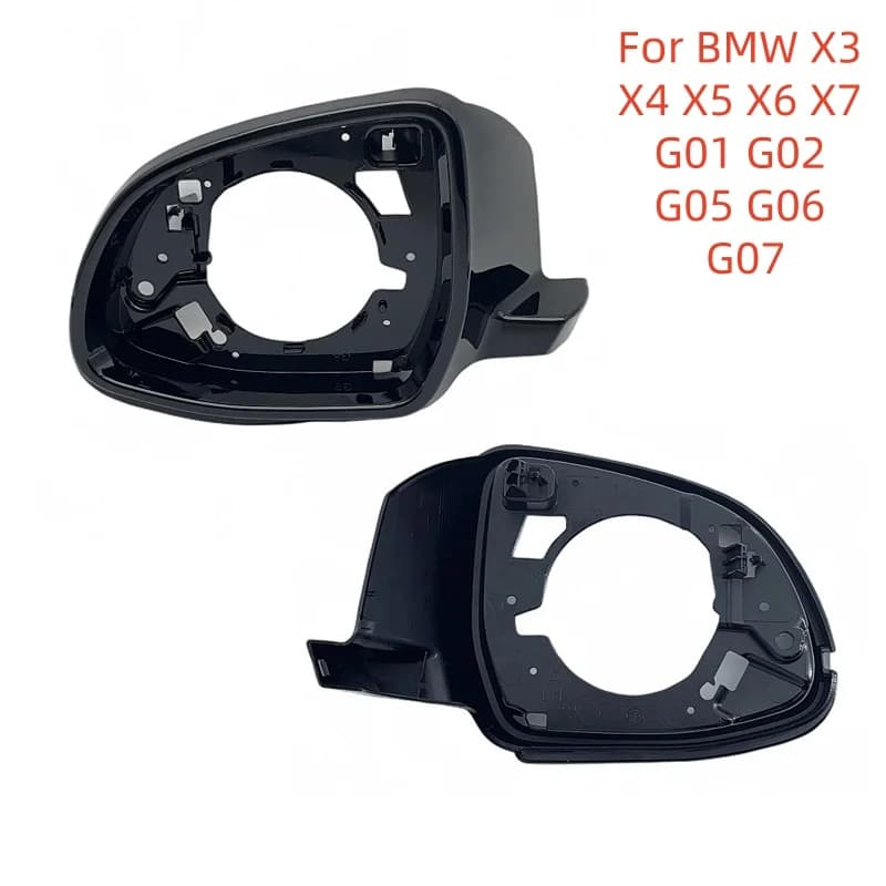 For BMW X3 X4 X5 X6 X7 G01 G02 G05 G06 G07 Mirror Frame, Reversing Mirror, Rearview Mirror, Frame Decoration, Housing