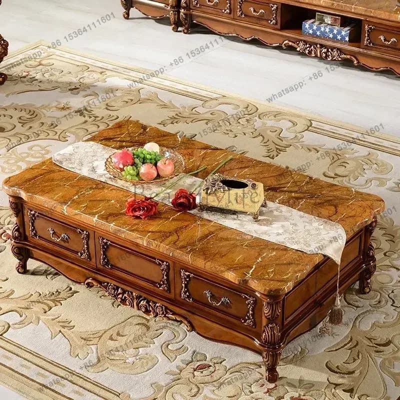 Factory Direct   Small Drawer Coffee Table Designer European Minimalist Saving Coffee Table