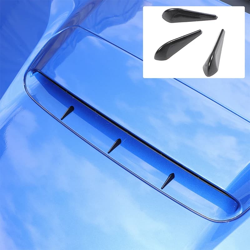 For 22-25 Subaru WRX/05-15 Toyota Tacoma Automotive Wind Resistance Flow Bar ABS Black Car Modification Accessories