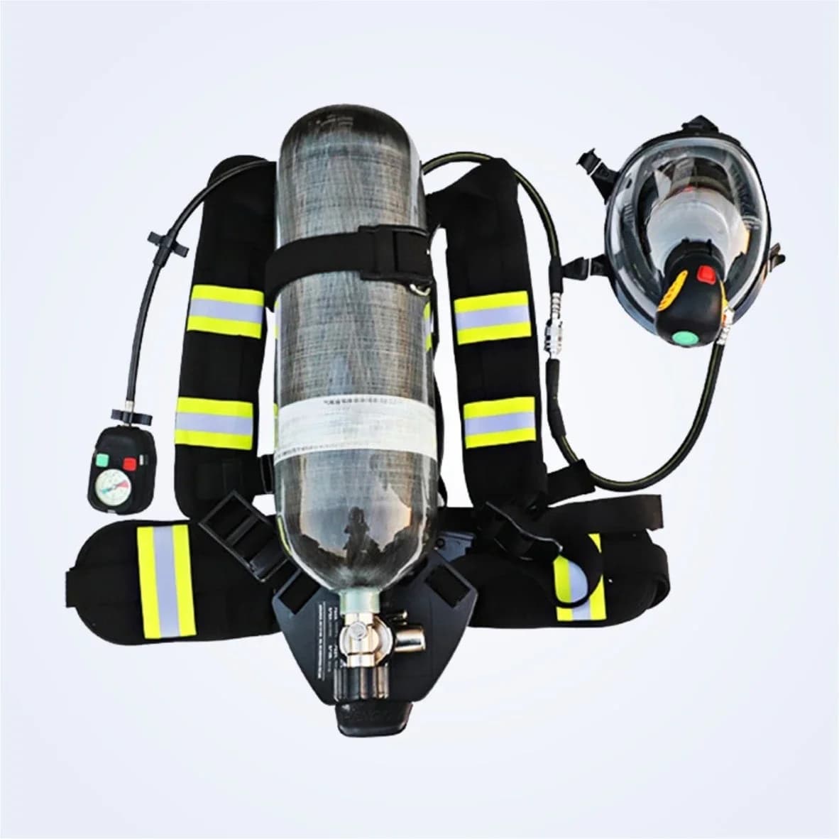 Positive pressure fire air respirator RHZK6.8/C cylinder carbon fiber gas cylinder mask