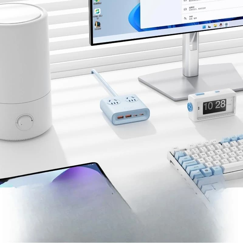 Multifunctional intelligent socket charging power strip multi-plug high power socket USB15W household power supply