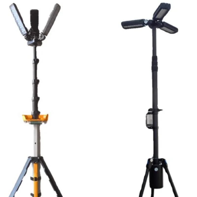 LED panoramic portable lifting light FW6129 explosion-proof panoramic mobile lighting system flood control   light