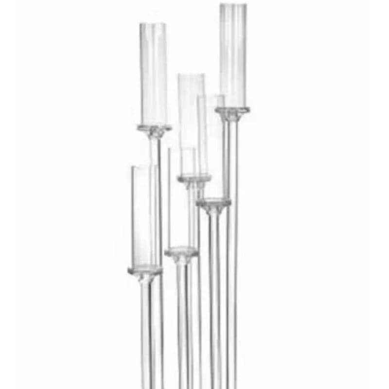 European crystal candle holder, wedding road guide props, model house KTV