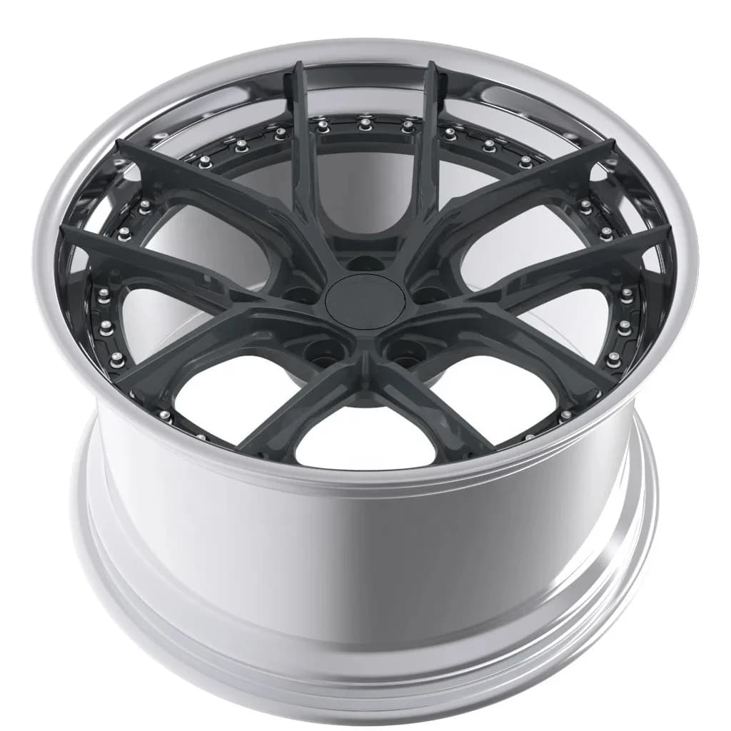20-Inch Passenger Car Wheels Two-Piece Forged Aluminum Alloy 5x120 18-26 Inch PCD 100mm For 19-23 25-20 Inch Vehicles