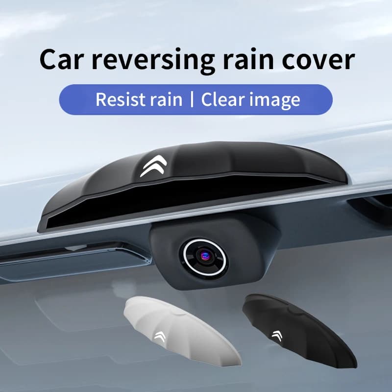 Car Rear Camera Rain Cover Silicone Protector Accessories For Citroen C4 C3 C5 C1 C2 Berlingo Celysee Cactus Picasso