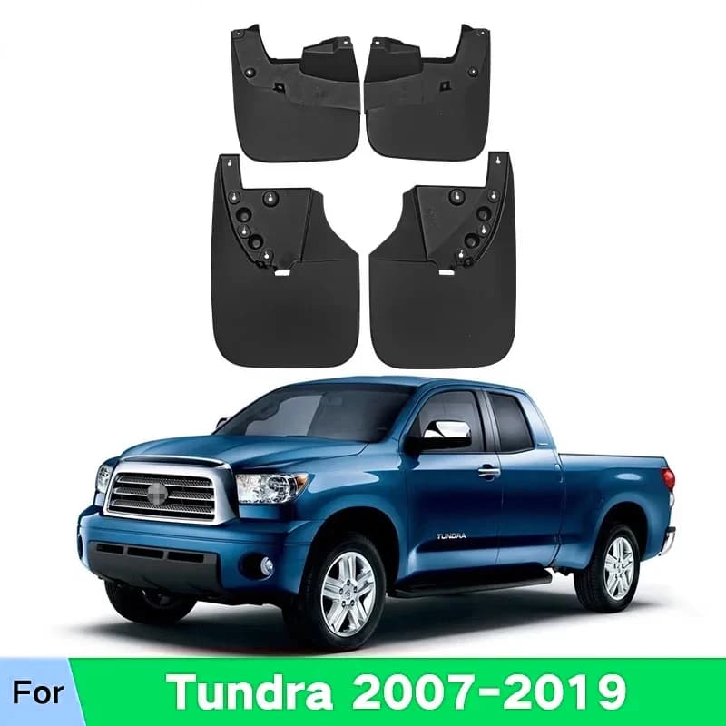 Mud Flaps For Toyota Tundra 2007-2019 Splash Guards Fender MudFlaps Front Rear Mudguards Car Accessories