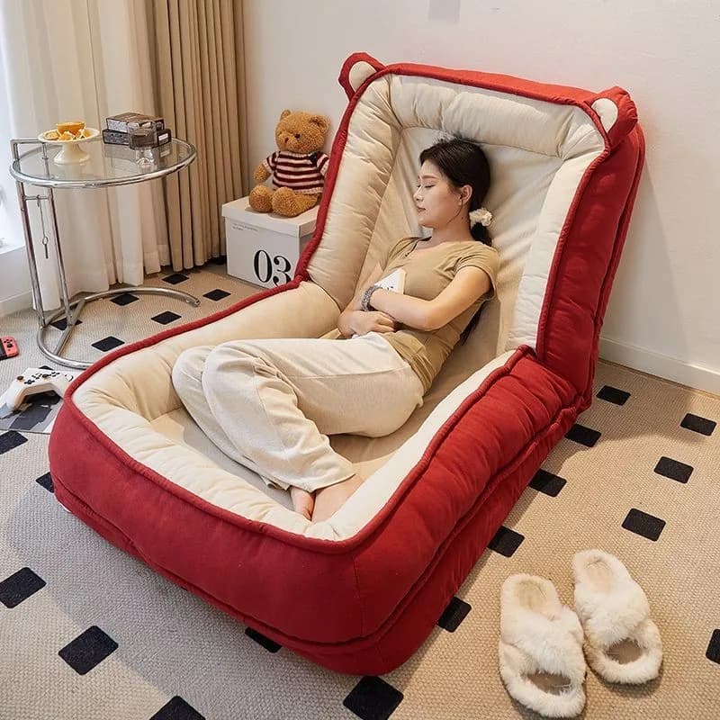 MOMO Human Sofa Sofa Bed Dog Kennel Folding Lazy Bedroom Single Double Huge Balcony Tatami Netflix Room