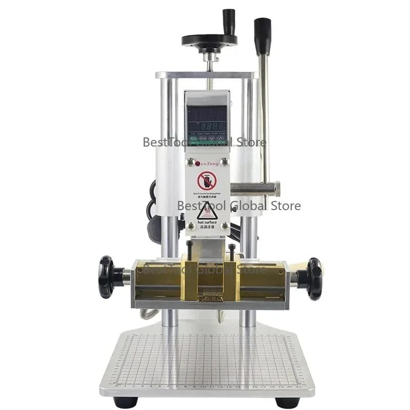 W-T-90K-SMultifunctionalQ-uick Mold Change Hot Pressing Machine Leather PU LO-GO Hot Pressing Hot Stamping Printing Machine 220V