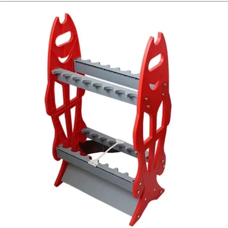 Portable ABS Plastic Fishing Rod Display Rack Design Rod Holder Various Types of Rod Holders