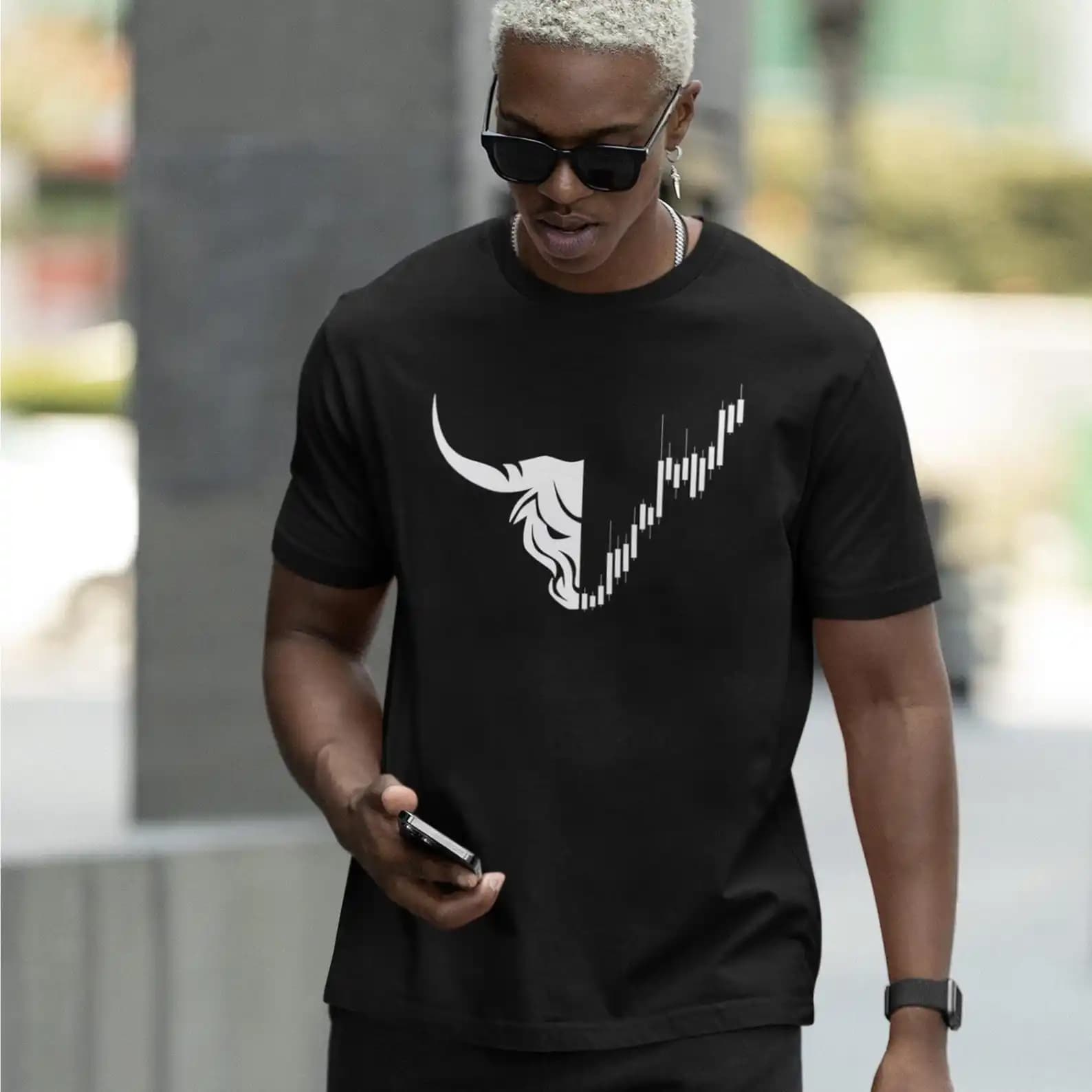 Exclusive Trader Gift T-Shirt Unisex Cryptocurrency Trading Tee, Bold & Artistic Style 100% cotton printed Graphic clothes S-6XL