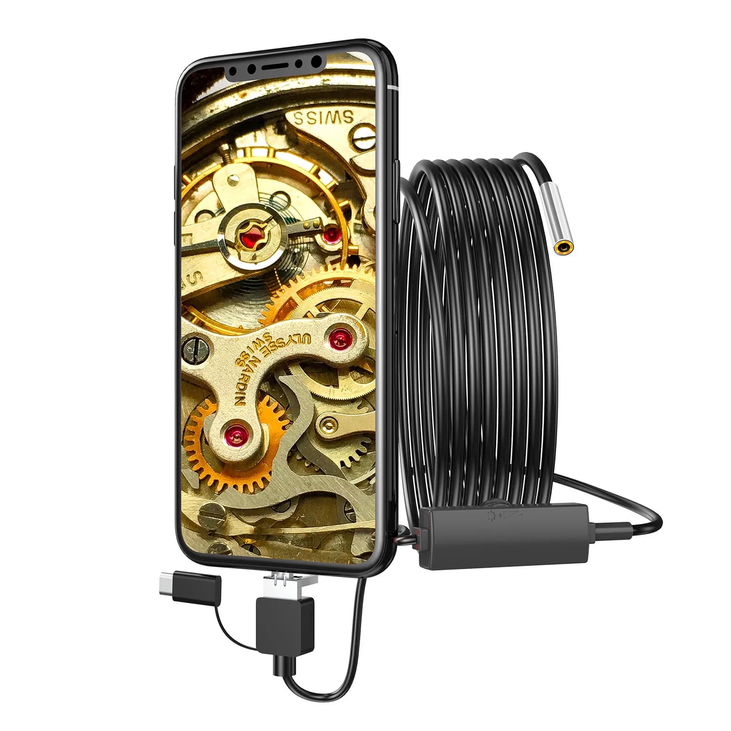 Pipeline  visual ultra-fine lens, maintenance inspection, electrical appliances, automotive engine testing instruments