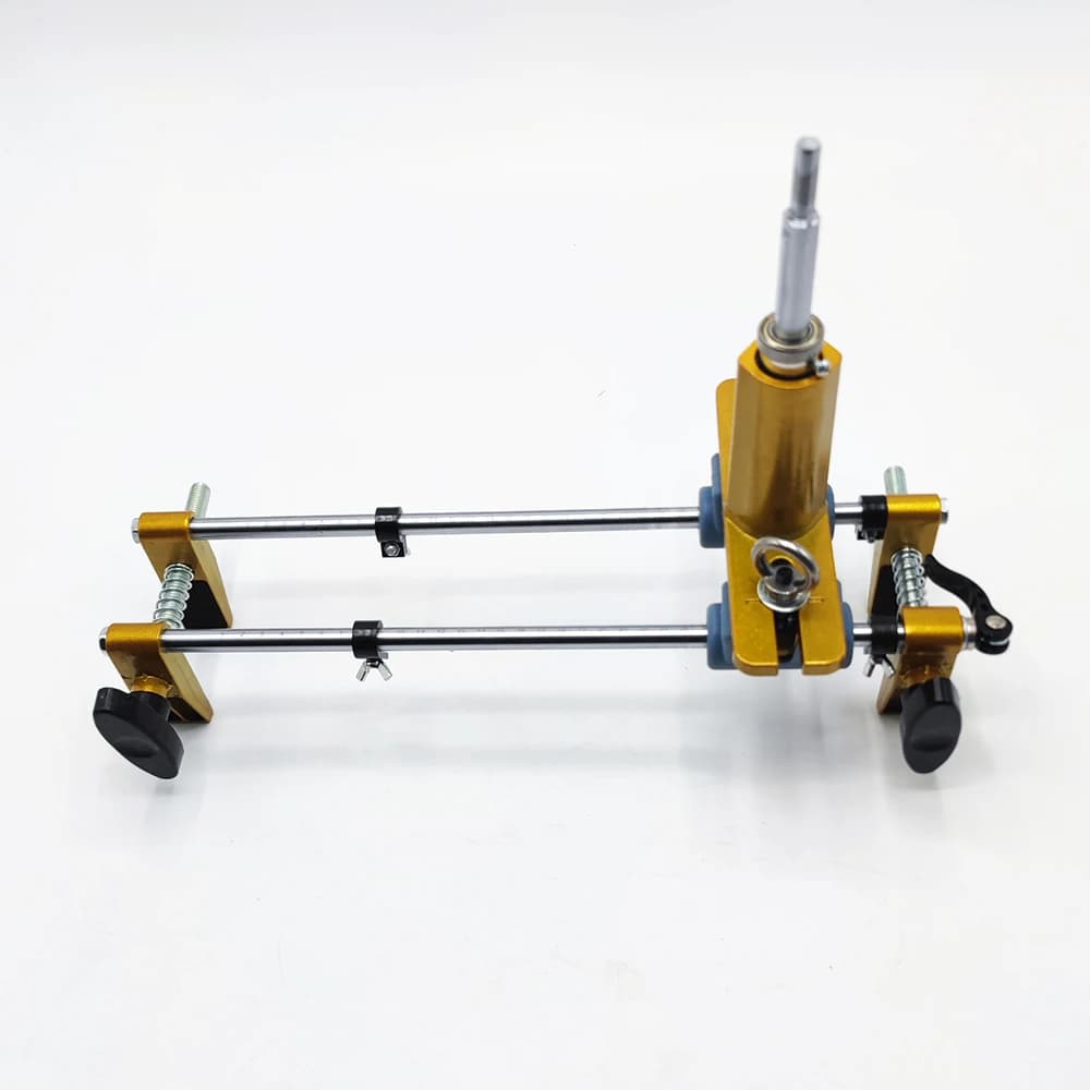 Door Lock Hole Opener Kit Door Lock Installation Kit Mortising Machine Mortise Jig with 3 Drill Bits for Wooden Doors