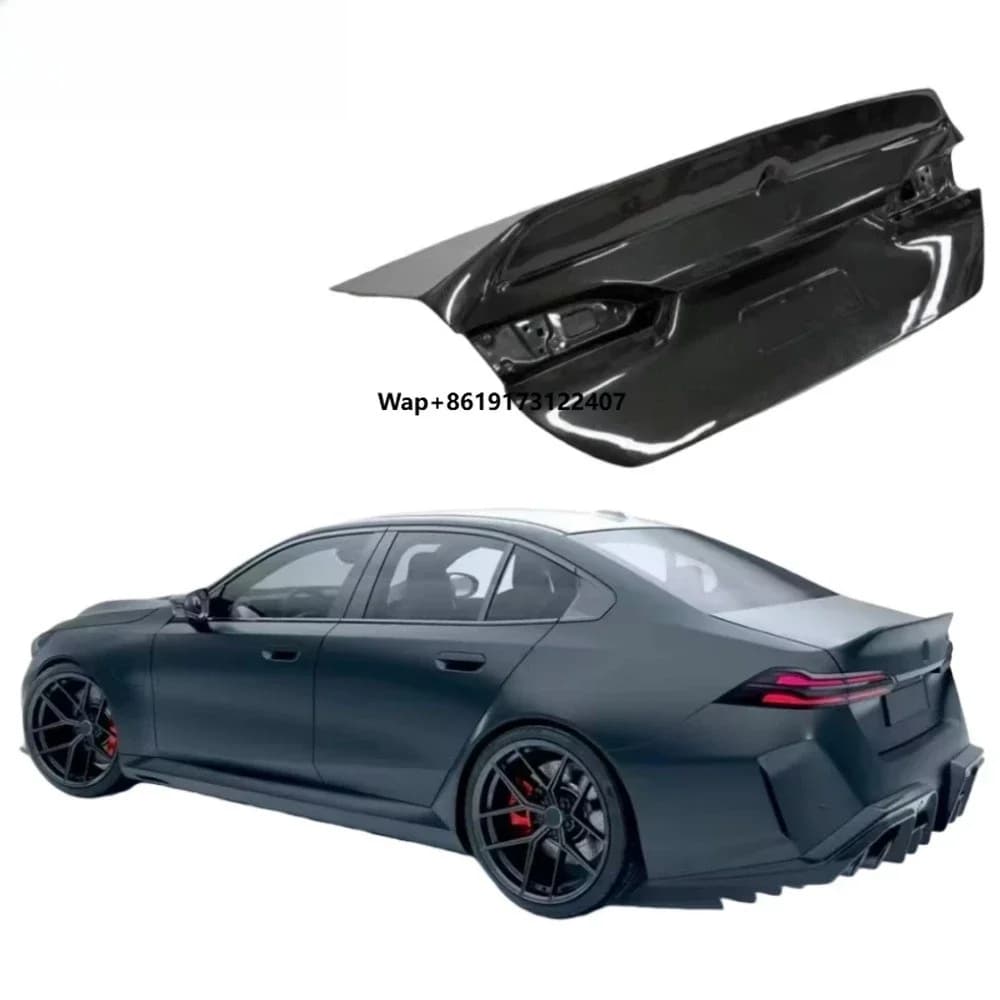 High-quality Carbon Fiber Trunk Covers Suitable for  M5, G90, G99 2024 + CSL Style Modification