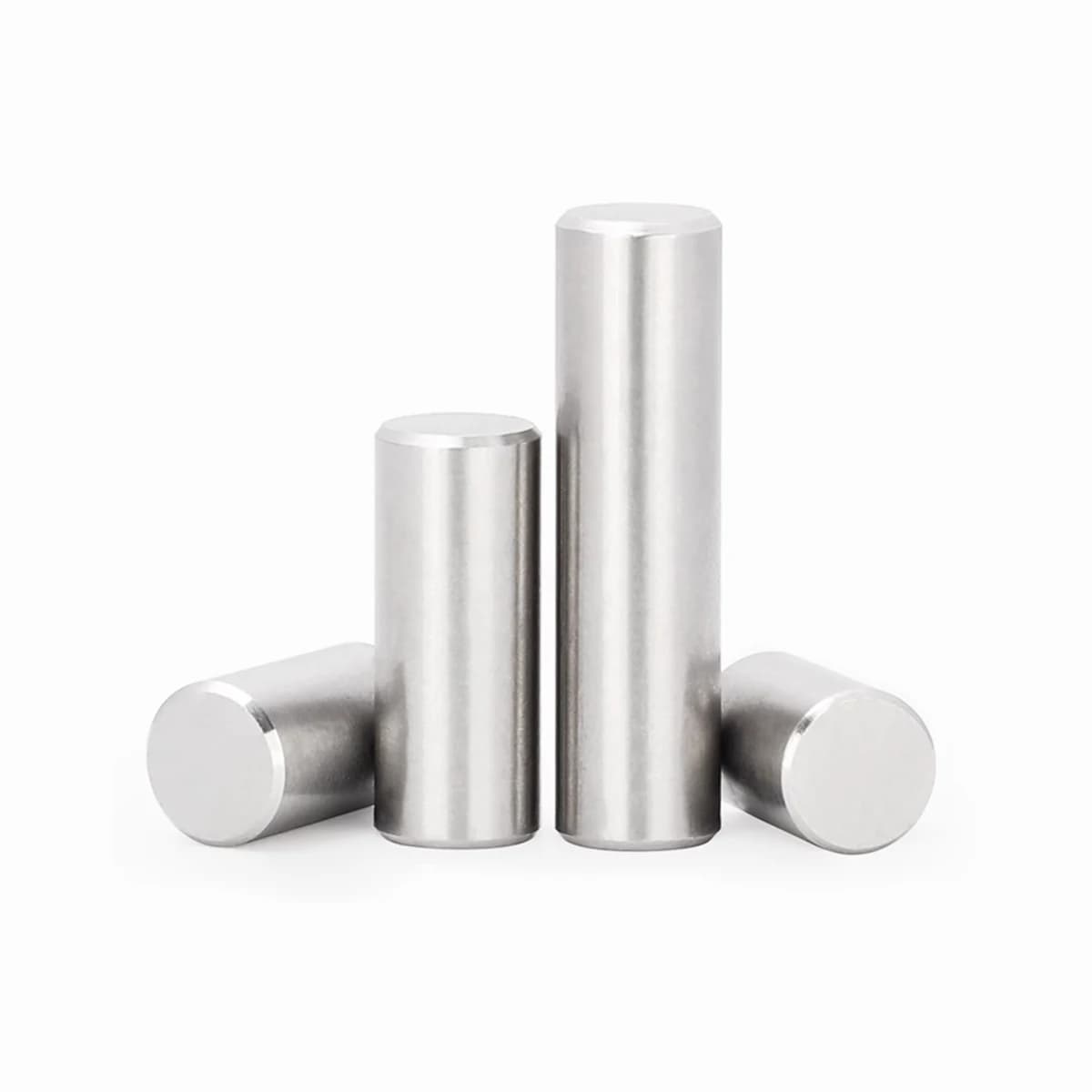 High Precision 304 Stainless Steel Cylindrical Pin Positioning Pin Solid Diameter 6/8/10/12mm