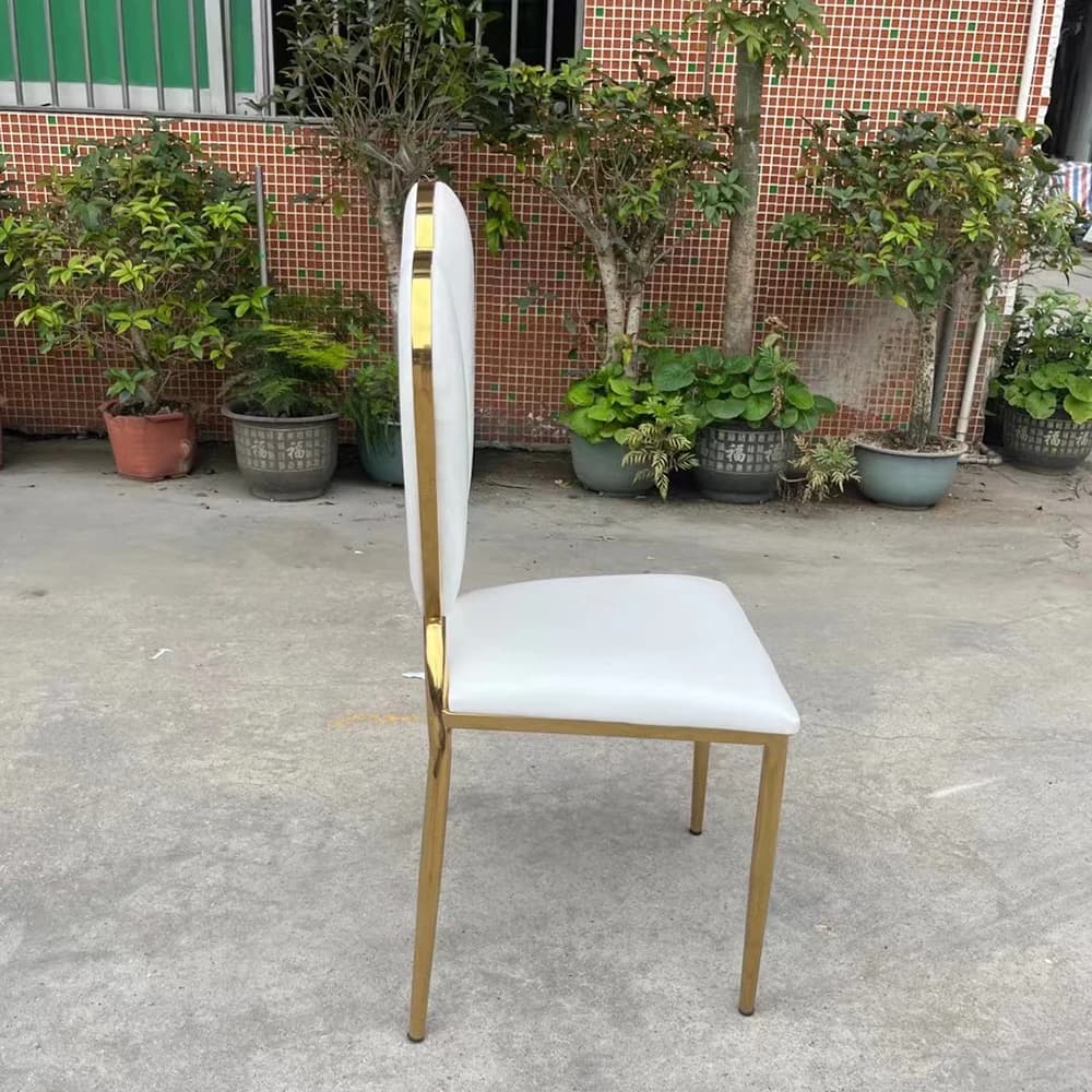 Hot Selling White Banquet Party Hotel Plastic Stackable Event Chairs For Wedding