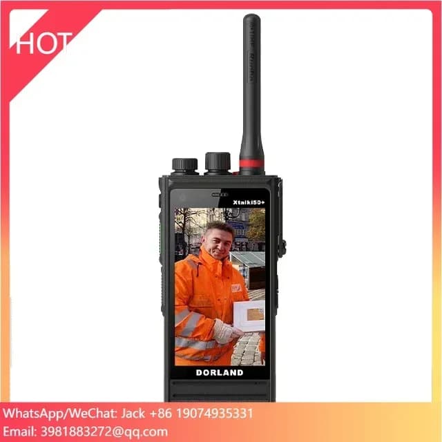 Dorland Xtalki50+ DMR Digital Trunked Communication with Network Supports Explosion Proof Walkie Talkies