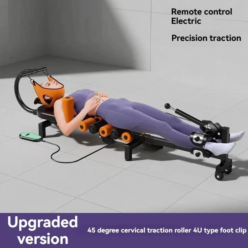 Electric Neck Home Traction Device, Stretching Waist, Soothing Bed, Physical Suspension Neck Traction Device