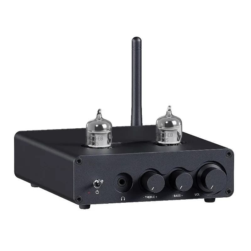 Bluetooth 5.0 tube headphone amplifier lossless stereo 2-channel power amplifier