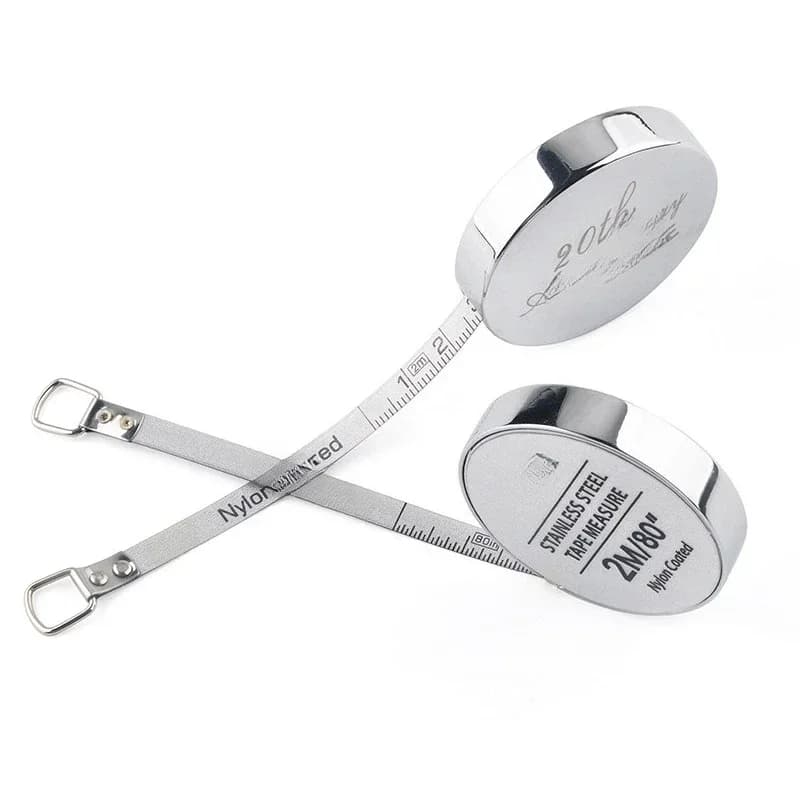 Semi-automatic rebound measuring clothes, circumference ruler, portable portable ruler 2 meters