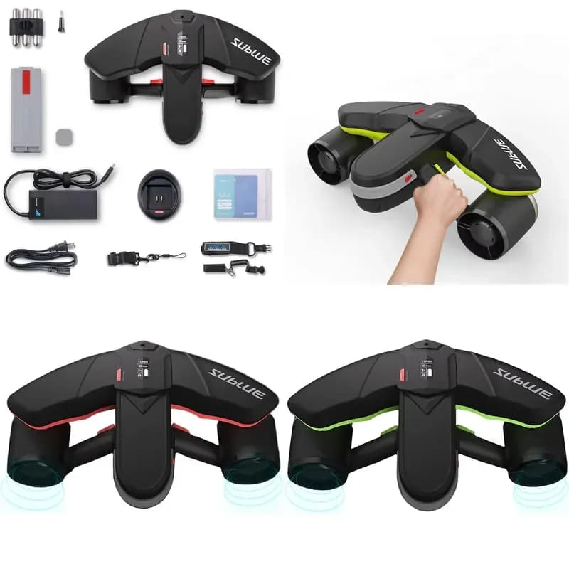 CAMORO Sublue Navbow Underwater Thruster Electric Underwater Scooter for Snorkeling in the Water Hand-held Diving Equipment