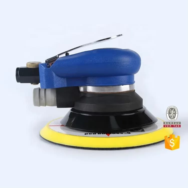 6 Inch Self-vacuum Pneumatic Sander Polishing Machine air Eccentric Orbital Sander Tool Car Polisher