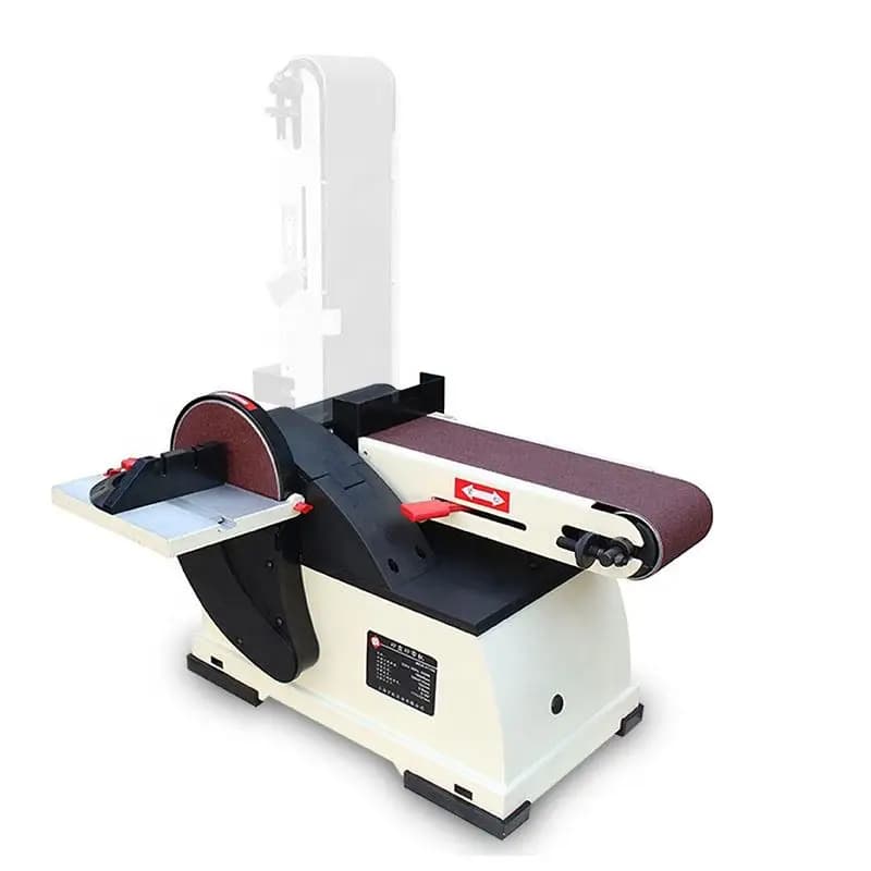 Small Polished Woodworking Sander Belt Machine With Fixed Angle Grinding Knife Edge for Woodworking