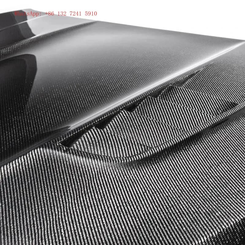 High Performance Rear Carbon Fiber Engine Hood Cover Front Auto Parts DTM Style for  F10 F18 M5 550 535 528 2011-2017