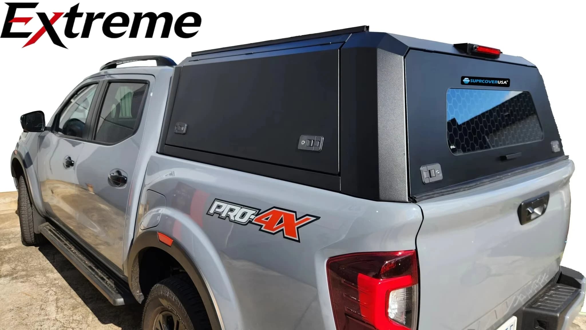 4x4 Multifunctional Aluminum Truck Canopy Topper Cover Hardtop Camper Pickup for Nissan NAVARA NP300 DC 2015-2024  HYBRID CANOPY
