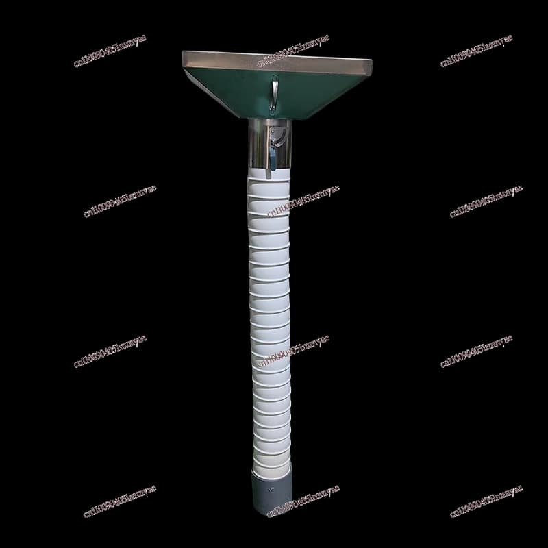 Universal bamboo pipe industrial support-free exhaust pipe suction arm