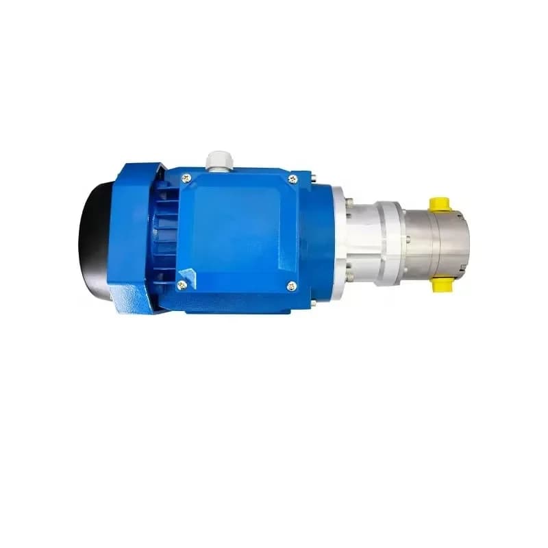 Magnetic Drive Micro Stainless Steel Circulation Transfer Laboratory Dilution Gear Pump with Ac Motor
