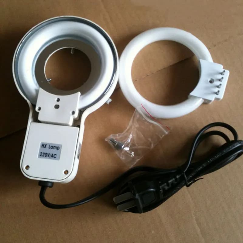 8W Microscope Fluorescent Ring Illumination Lamp Microscope light