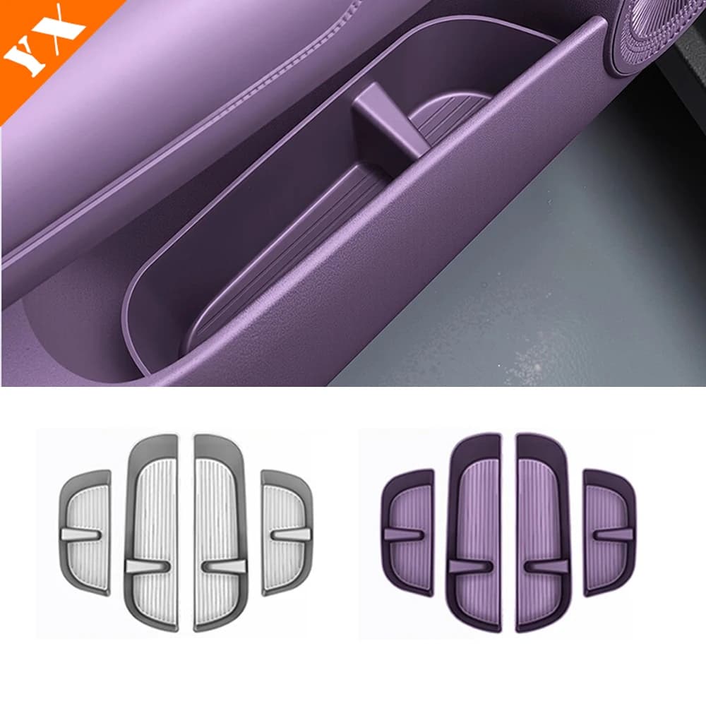 2025 2026 For Leapmotor B10 accessories Primary Color Car Door Storage Box, Car Door Garbage Storage, Car Door Groove Pad 4pcs