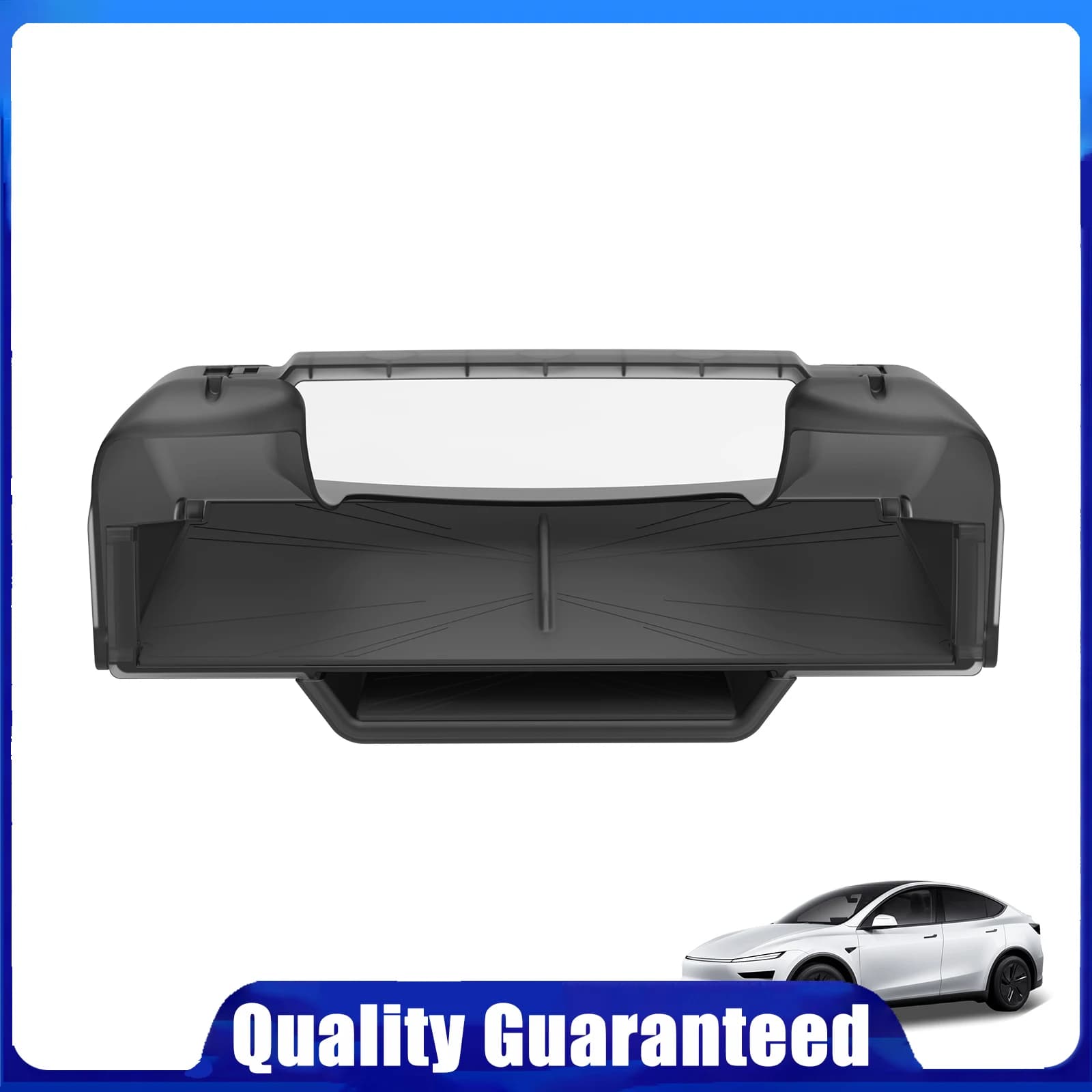 Car Storage Box Hidden Storage Organizer Under Central Control Screen Tray For Tesla Model YL Y Juniper Model 3 Highland 2025
