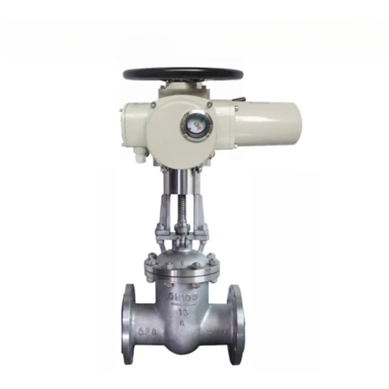 Cast steel steam electric gate valve, multi-turn electric gate valve, multi-turn gate valve