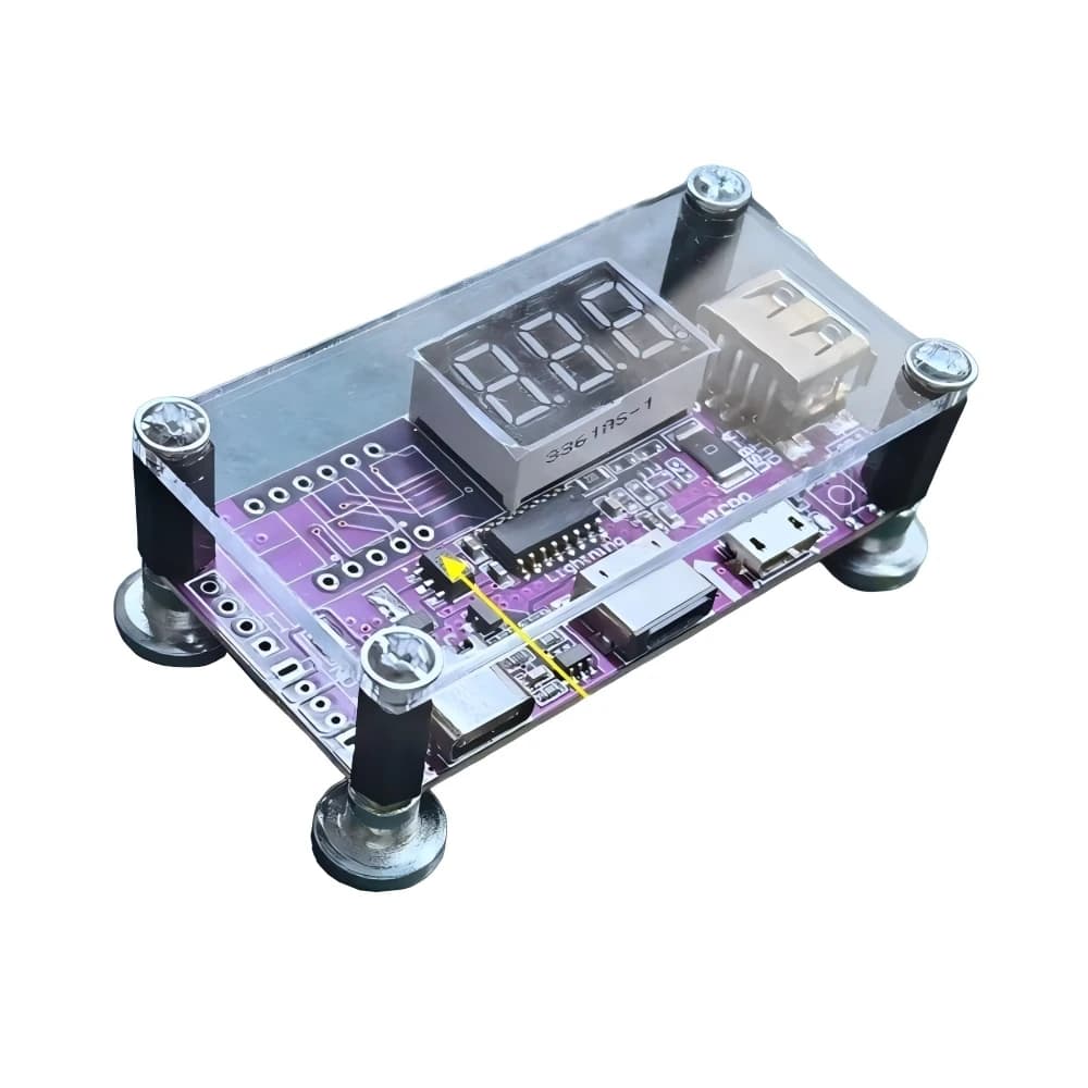 Power Bank Test Board Voltage and Current Meter Test Adapter Test Module Charging Cable Test Meter Three Test Interfaces
