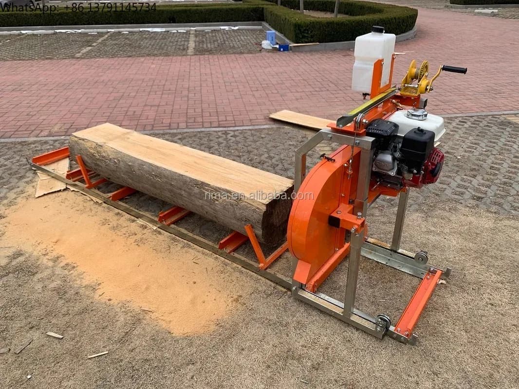 Log Portable Horizontal Sawmill Band Sawmill/Band Saw Mill Machine Forestry Machine Sawmill Portable
