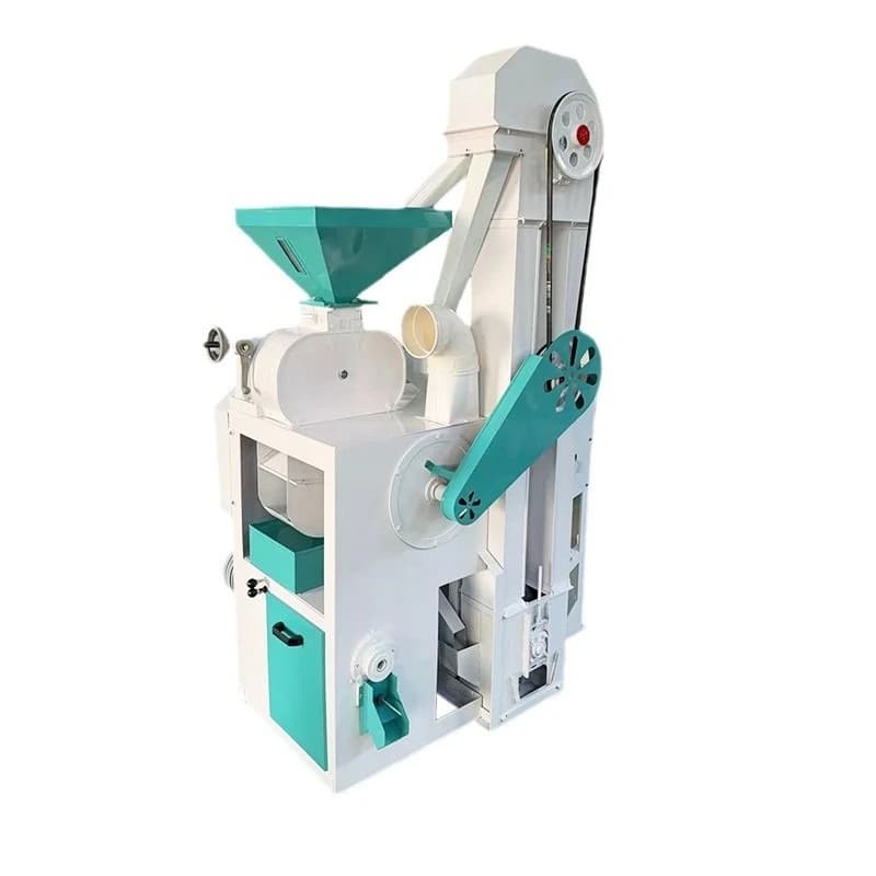 Small household vibration rice milling machine, household crushing integrated automatic rice milling machine