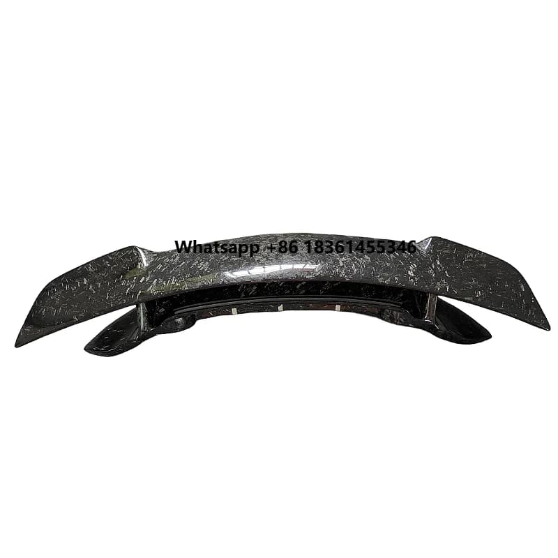 Forged Carbon Fiber Rear Spoiler Body Kit for 911 992 SD Style Rear Fenders