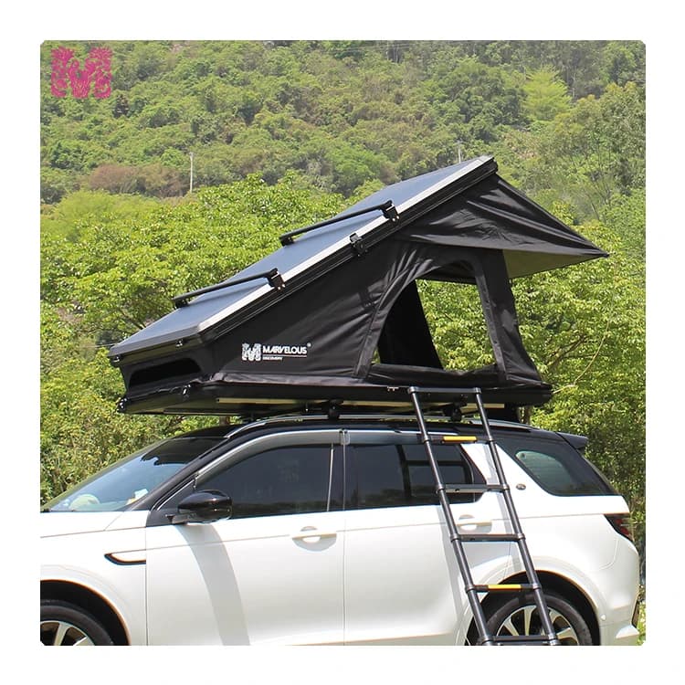 Best Price OEM SUV Rooftop Tent for Camping for 2 People Summer Season Made of Durable Aluminum Poles and Oxford Fabric