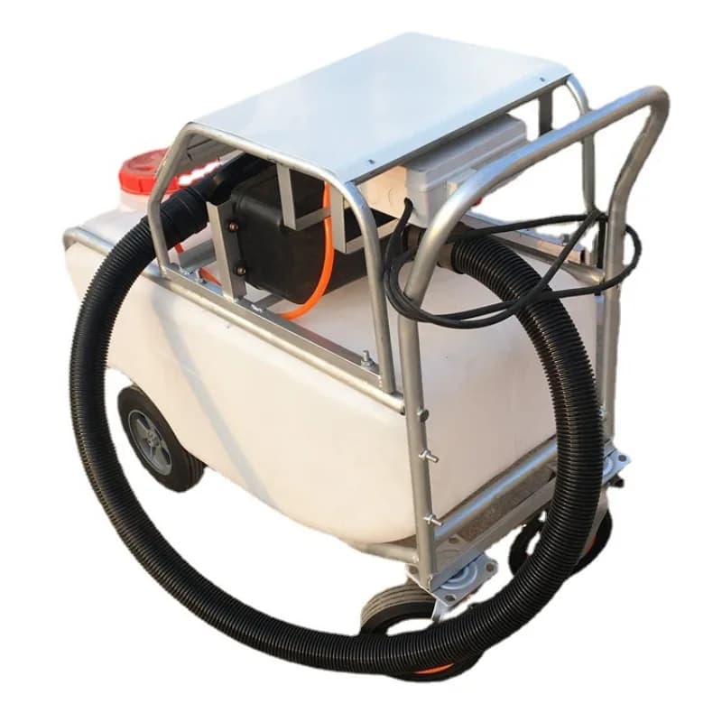 75 liter electric mist machine, hand-pushed greenhouse vegetable sprayer, indoor and outdoor disinfection sprayer