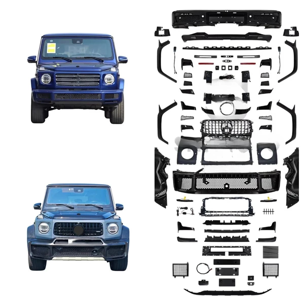 New High Quality BodyKit for G W464 2019-2024  Upgrade to B-style Style  Model Bodykit Include Front and Rear Bumper