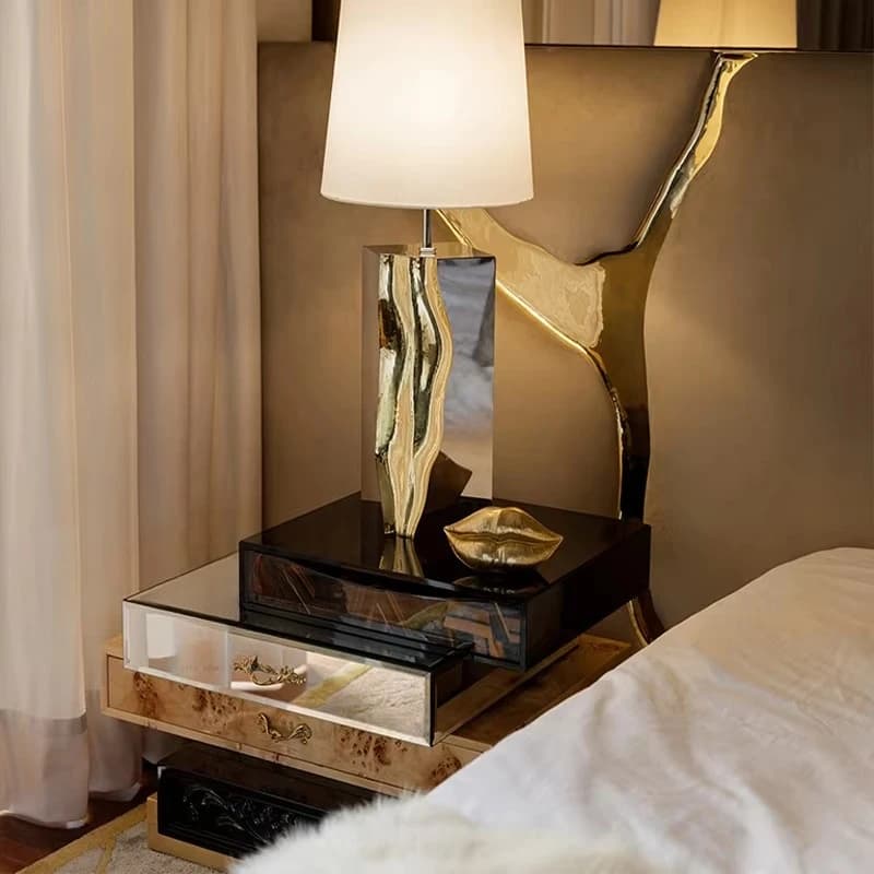 Premium Furniture Nordic Modern Bedroom Bedside Table Bedside Table