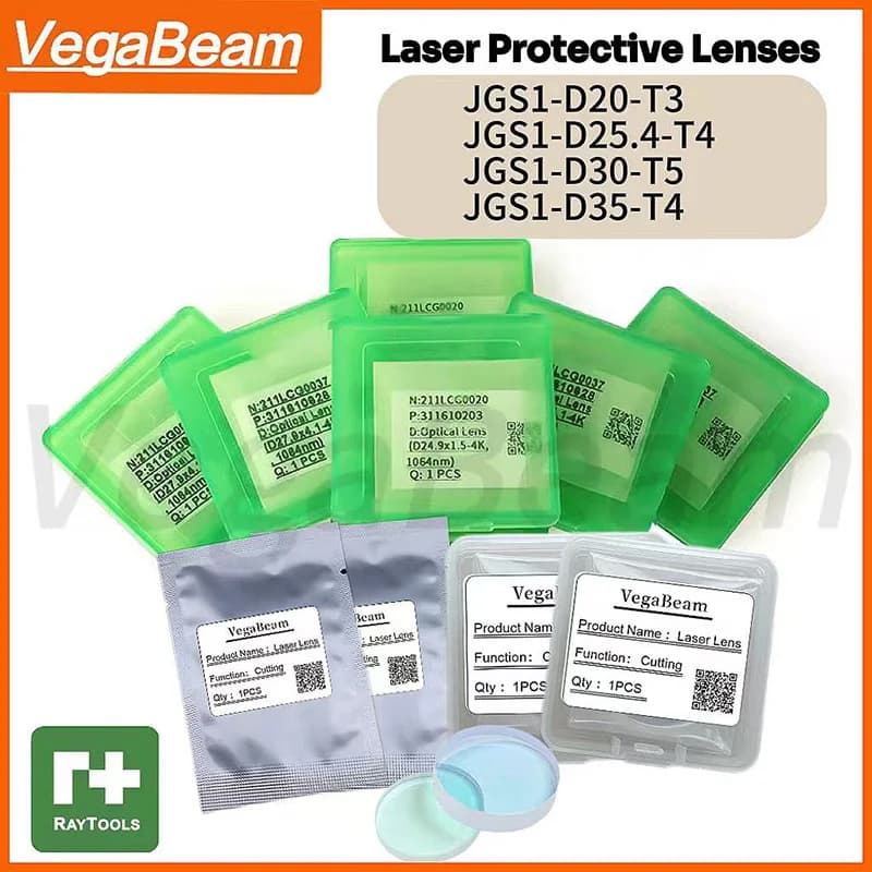 Laser Protective Windows Lens 18x2/22.35x4/25.4x4/30x5/34x5 37x7 For Raytools Boci Precitec WSX Laser Cutting Machine clean Lens