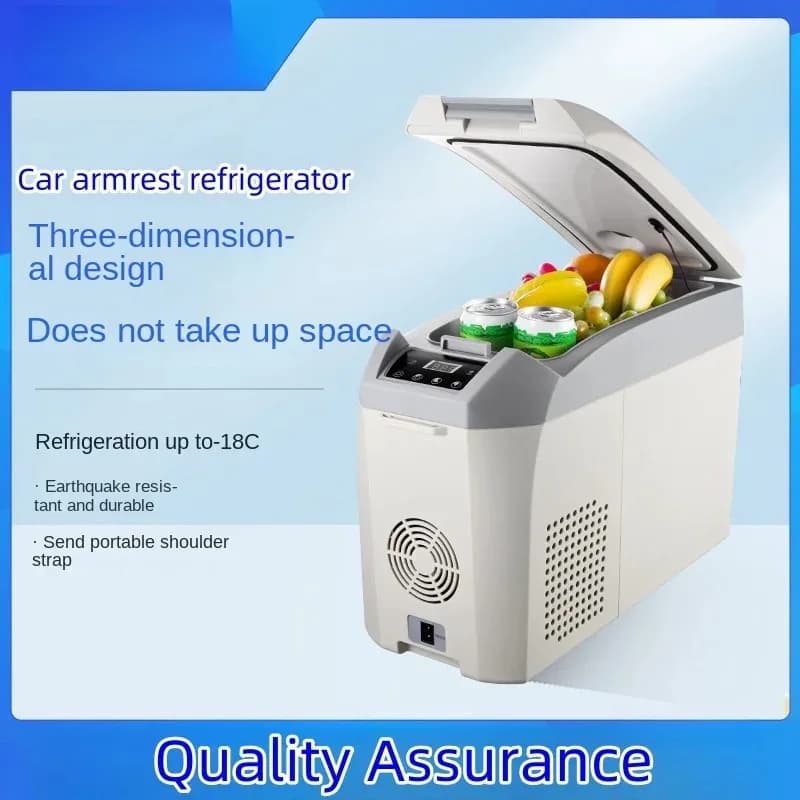 New Arrival Portable 12V Inverter Compressor Car Refrigerator - Dual-Use (Home & Car) Cooler Freezer Box
