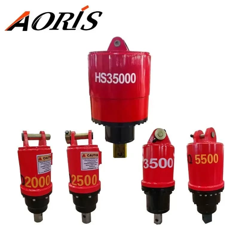 Certified Excavator Attachments Hydraulic 5500 NM Earth Auger Drive Motor for 4.5-6t Excavator with 1 Year Warranty
