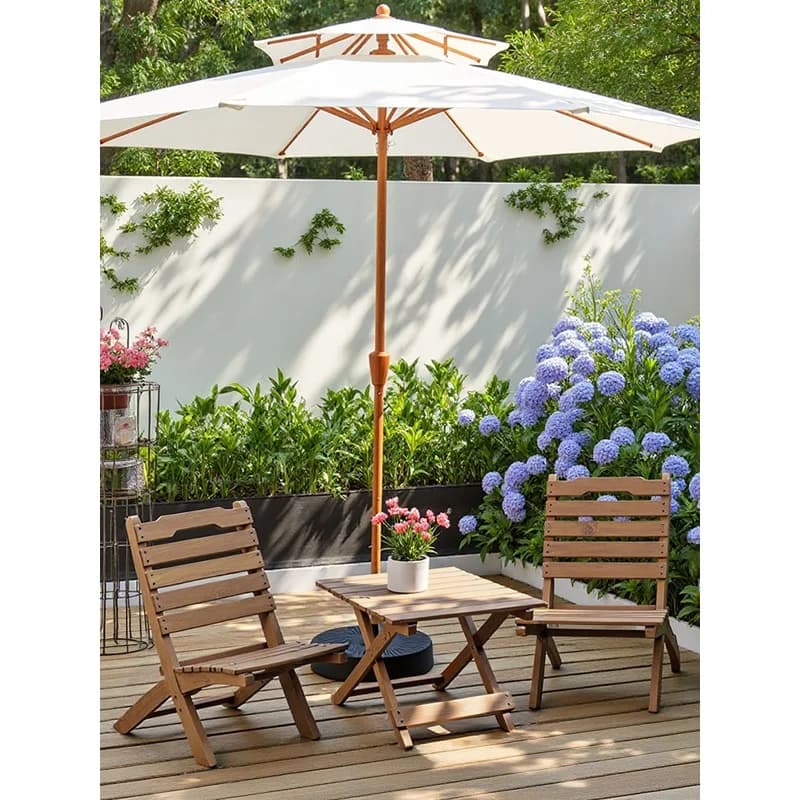 Combination outdoor courtyard open-air outdoor leisure coffee shop camping commercial chair
