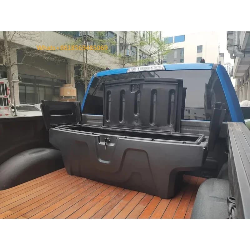 Cargo Liner Heavy Duty Waterproof Storage Bag with Straps Fits Most Full Size Trucks, Tools Gear Camping Gear 4WD