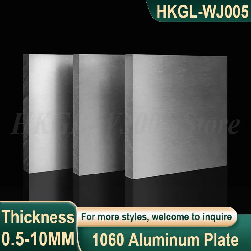 Thick 0.5-10mm Aluminum Plate Aluminum Alloy Square Plate 1060 Aluminum Metal Sheet Aluminum Flat Plate Customizable