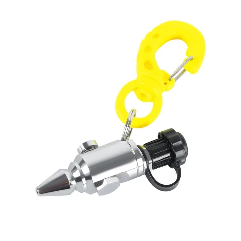 Diving equipment Blowing gun Metal nozzle Blowing maintenance tool Low pressure inflatable tube cleaning