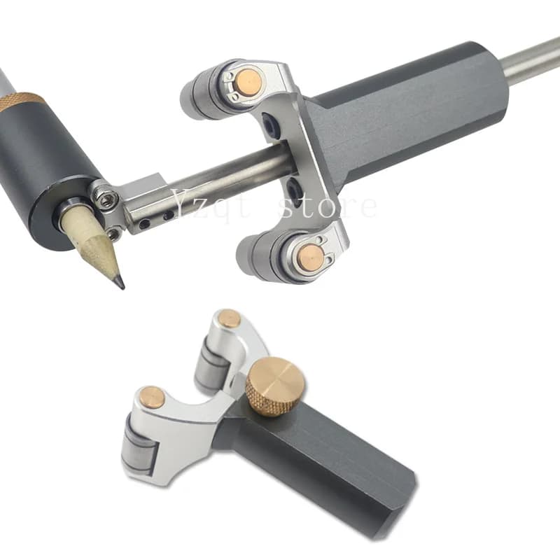 Woodworking linear arc dual-purpose scriber 2-in-1 arc parallel line scriber multi-functional scribing tool